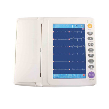 Portes de pantalla táctil digital grande portátil12 ECG Cardiografía Máquina Electrocardiografía MMC26